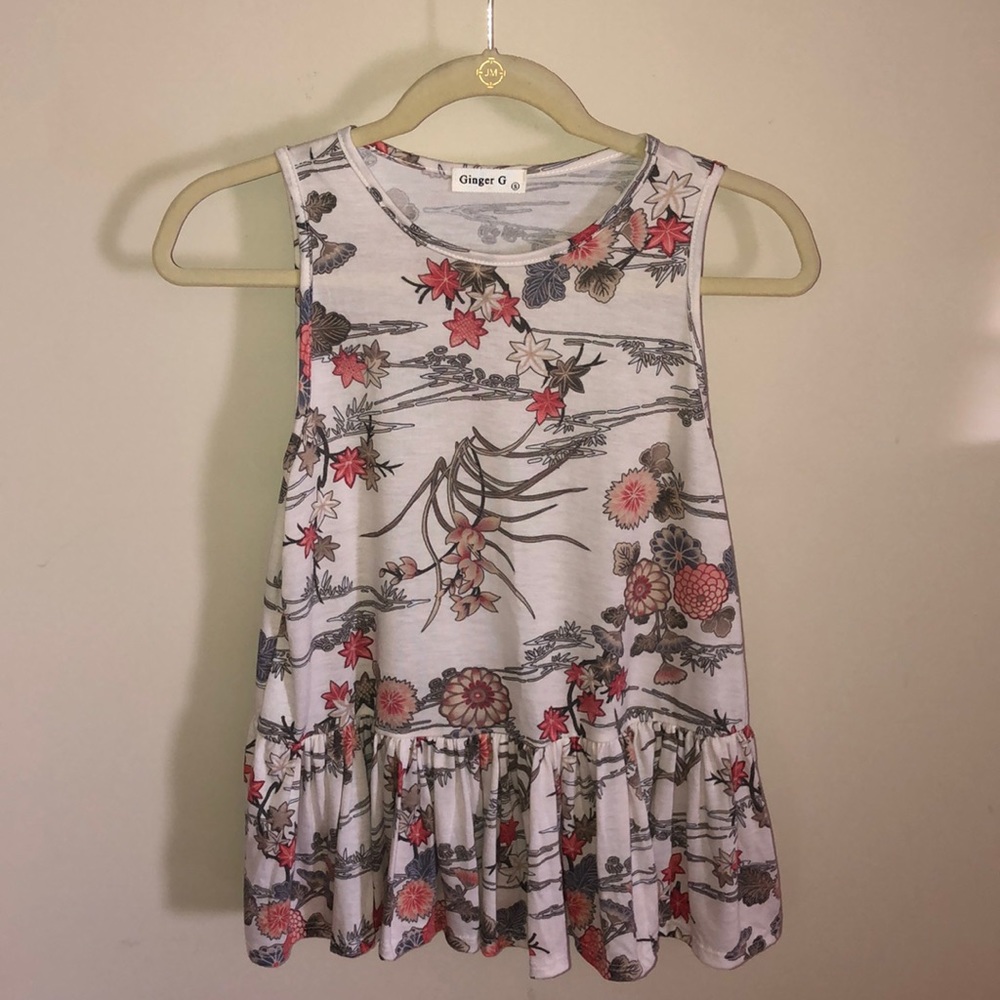 Pretty floral top
